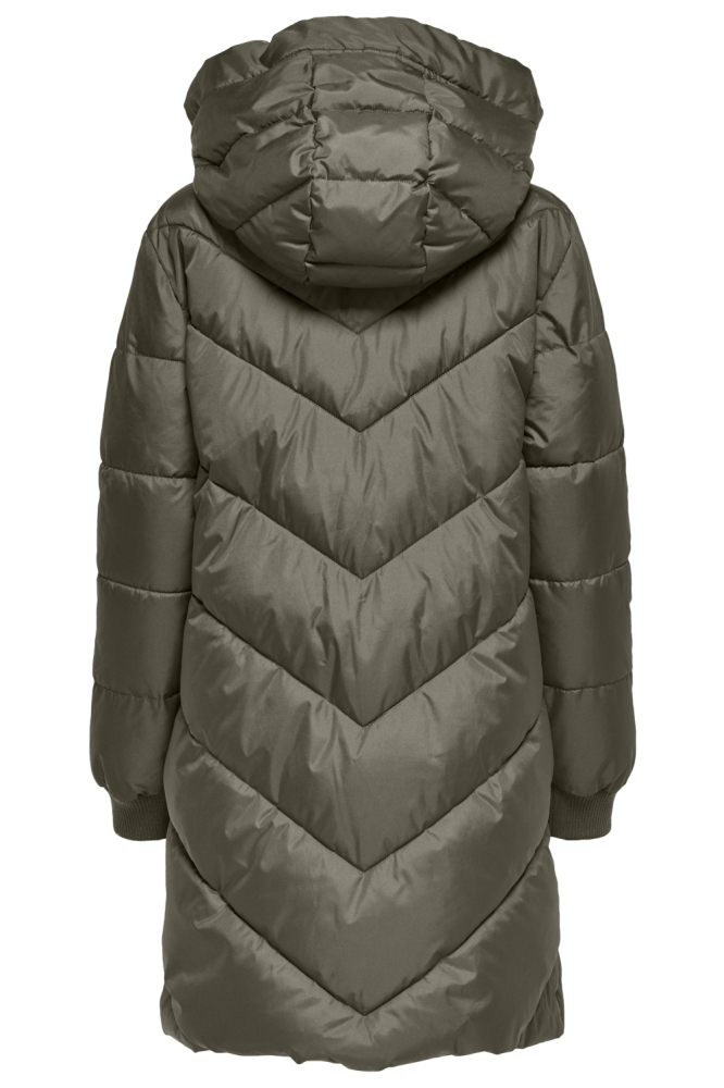 JDYSKYLAR LIFE HOOD JACKET OTW NOOS 15207784 Vetiver/BLACK